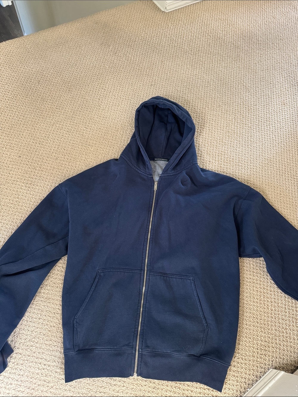 brandy melville zip hoodie